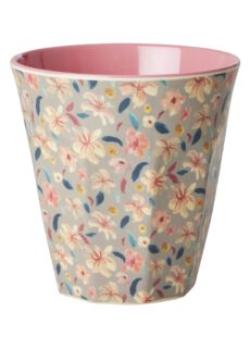 Rice Melamine Beker Small Sandy Flower