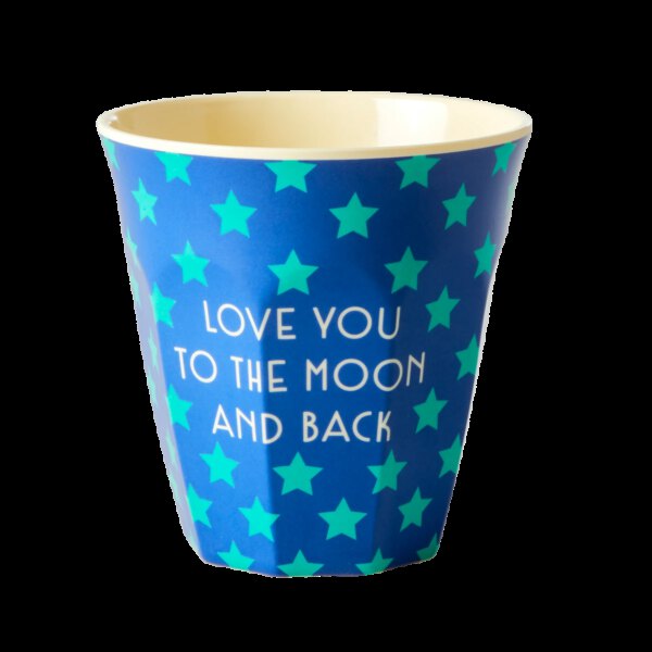 Rice Melamine Beker Stars Love you to the Moon Medium