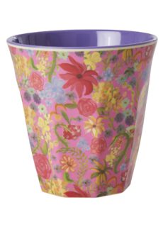 Rice Melamine Beker Swedish Flower Medium