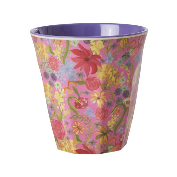 Rice Melamine Beker Swedish Flower Medium