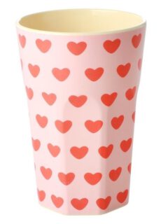 Rice Melamine Beker Sweet Hearts Large