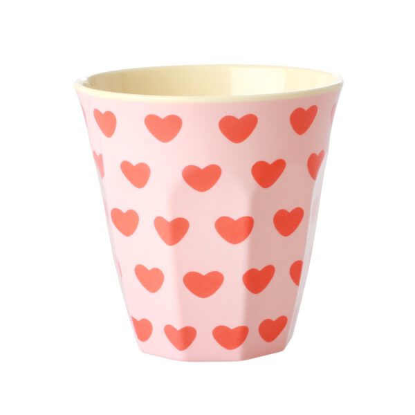 Rice Melamine Beker Sweet Hearts Medium