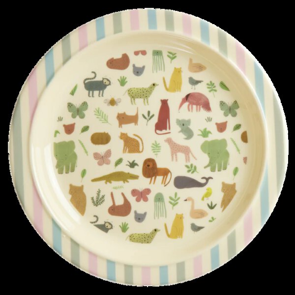 Rice Melamine Bord Sweet Jungle