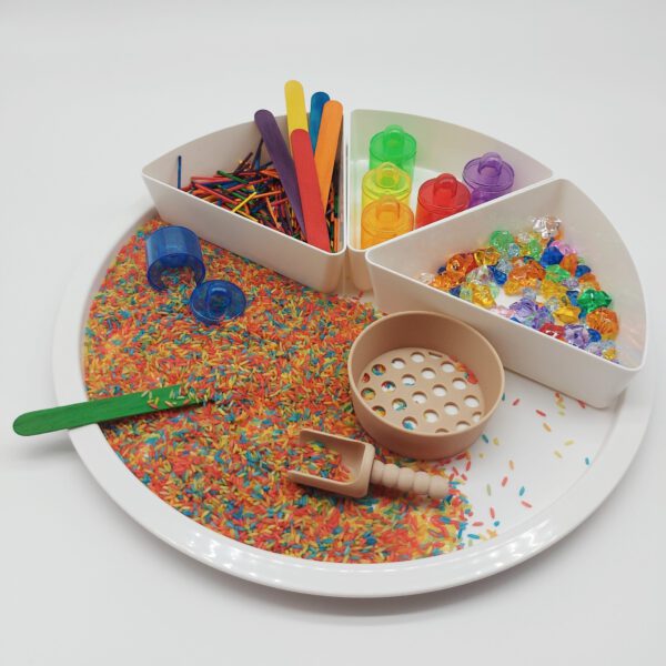 Sensory Play Regenboog Box