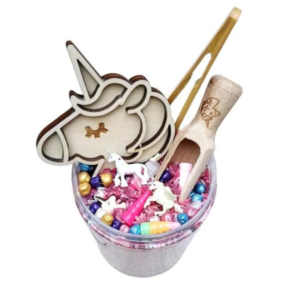 SensoryFun PourAndPlay Pot Unicorn