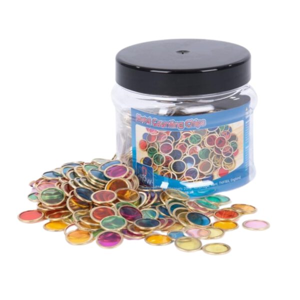 Shaw Magnets Pot met 500 Gekleurde Fiches