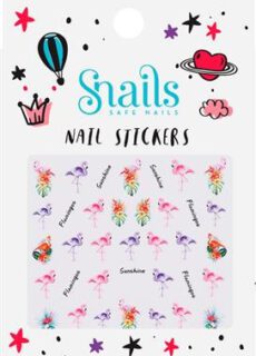 Snails Nagelstickers | Flamingo's