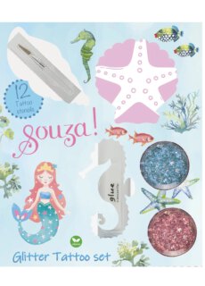 Souza! Glitter tattoo set Mermaid