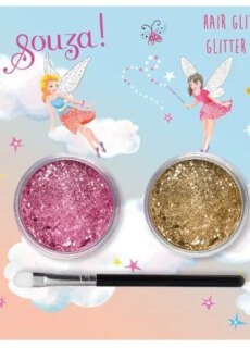 Souza! Haar glitter set