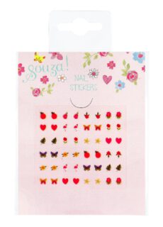 Souza! Nagelstickers Bloemen Roze