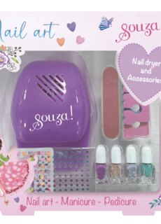 Souza! Nail dryer + nail polish set