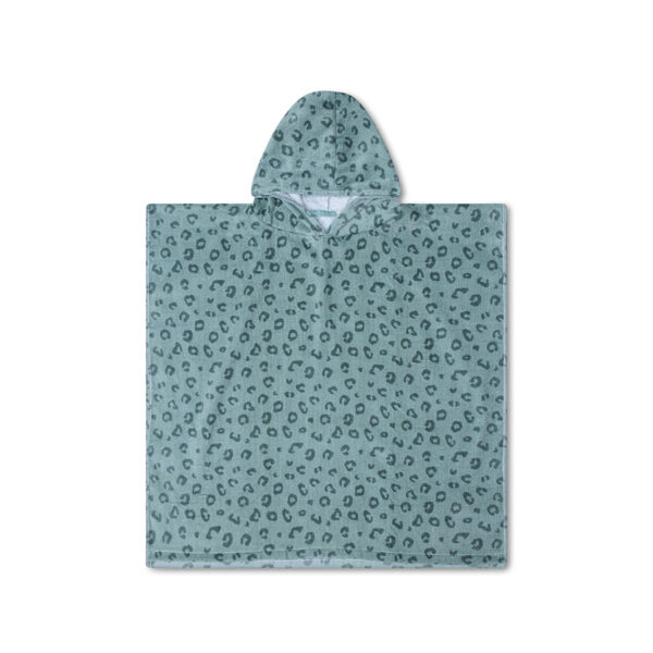 Swim Essentials Poncho 65x65 cm Groen Panterprint