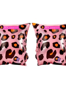 Swim Essentials Zwembandjes 2-6 jaar Rose Gouden Panterprint