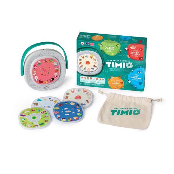 TIMIO Audio- & Muziekspeler met 5 disks