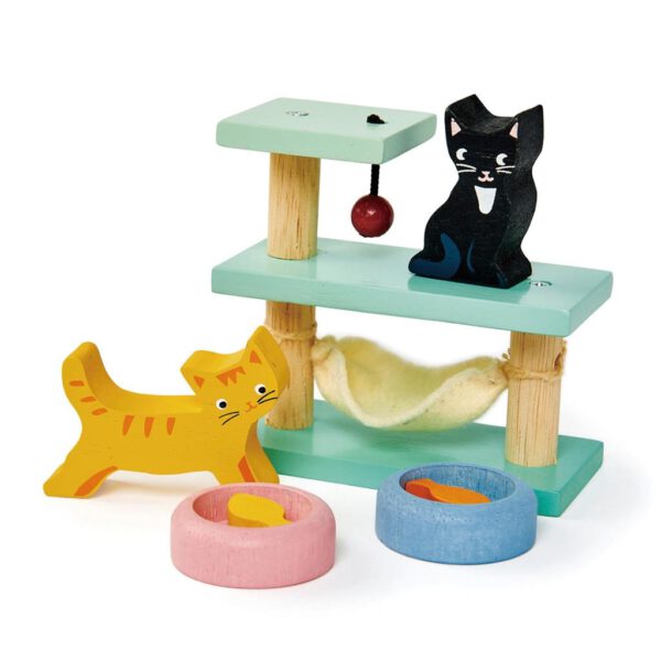 Tender Leaf Toys Houten Huisdierenset | Katten