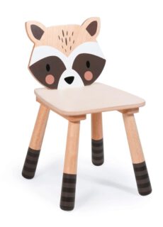 Tender Leaf Toys Houten Kinderstoel Wasbeer | Forest Racoon Chair