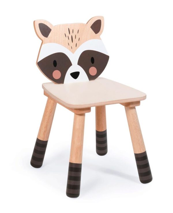 Tender Leaf Toys Houten Kinderstoel Wasbeer | Forest Racoon Chair