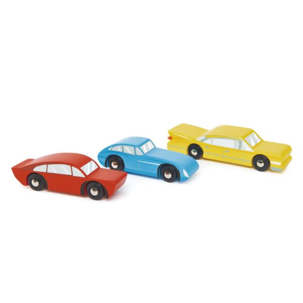 Tender Leaf Toys Houten Retro Auto's