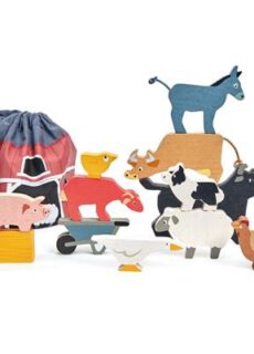 Tender Leaf Toys Houten Stapelaar Boerderijdieren