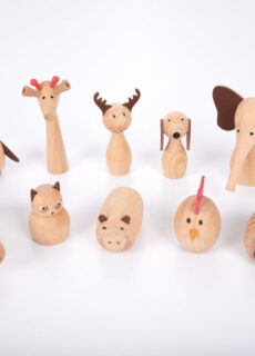 TickiT Houten speelfiguren Animal Friends