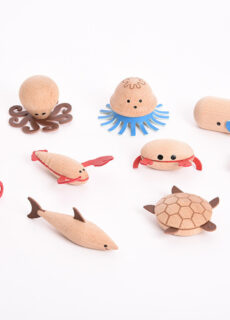 TickiT Houten speelfiguren Sea Creatures