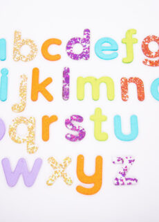 TickiT Letters Regenboog Glitter