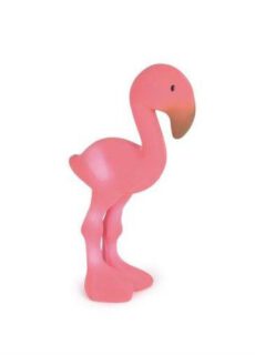 Tikiri Squeaker Bijt-en knijpspeeltje | Flamingo