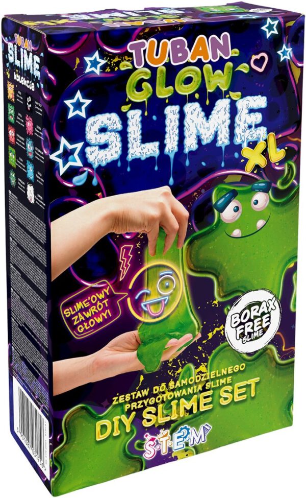 Tuban DIY set Slime Glow in the dark XL