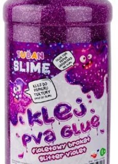 Tuban Glitter lijm paars 500 ml