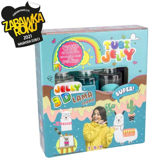 Tuban Tubi Jelly set  met 3 kleuren Llama