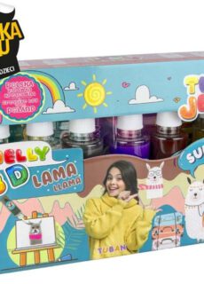 Tuban Tubi Jelly set met 6 kleuren Llama