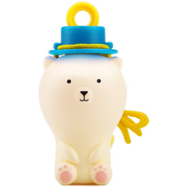 Uncle Bubble Bellenblaas Fun Anti-Spill Pals White Bear