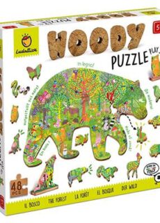 Woody Puzzel Woud (48 stukjes)