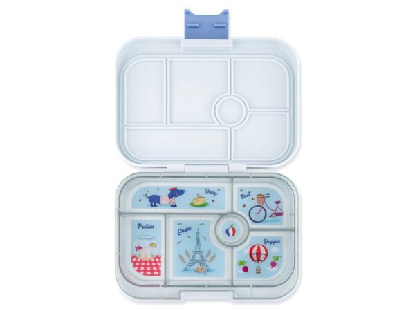 Yumbox Original 6-vakken Hazy Gray Paris