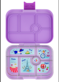 Yumbox Yumbox Original 6-vakken Lulu Purple / Paris Tray