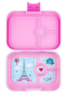 Yumbox Yumbox Panino 4 vakken Fifi Pink / Paris je t'aime tray