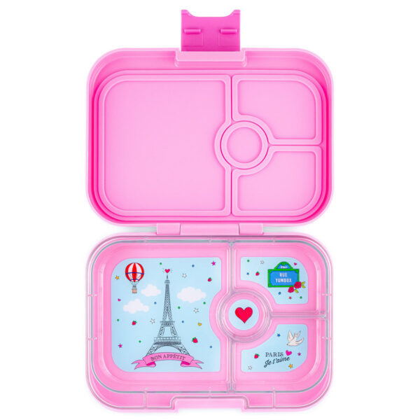 Yumbox Yumbox Panino 4 vakken Fifi Pink / Paris je t'aime tray