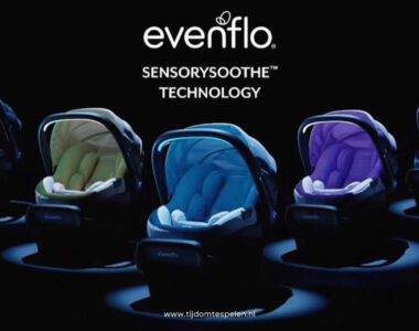 Evenflo SensorySoothe: slim autostoeltje voor baby